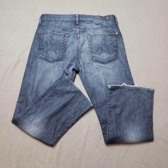 7 For All Mankind - Bootcut Jeans with A pocket - Picture 8 of 13